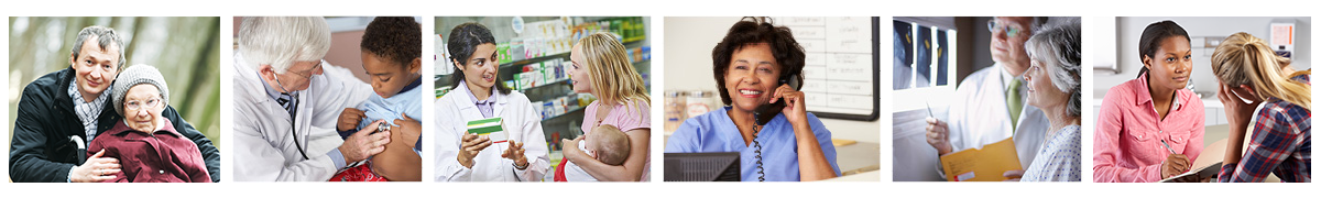 Banner image - people seeking non-emergency medical assistance